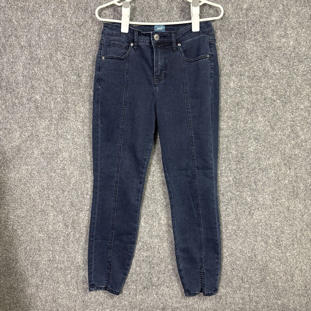 JAG Jeans Viola Womens Size 4 / 27 Blue Dark Wash Ankle Skinny High Rise